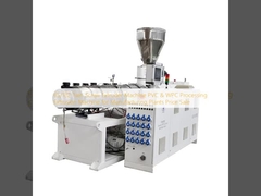 65/132 Twin Screw Extruder Machine PVC & WPC Processing Extrusion Machine for Manufacturing Plants Price Sale