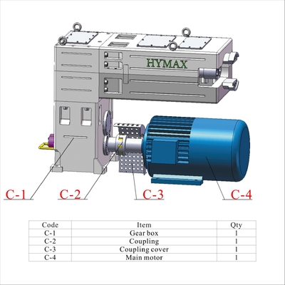 Buy High Torque 20CrMnTiA Vertical Gear Box For Twin Screw Extruder online manufacture