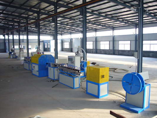 Buy Soft Transparent Garden Tube Hose PVC Pipe Extrusion Machine SJ75/28 Production Line online manufacture