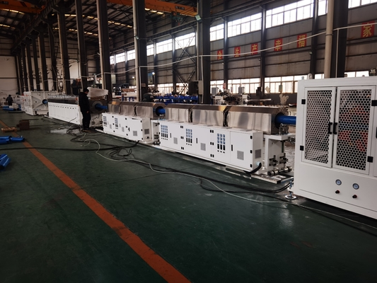 Buy 250-630mm / 315-800mm PVC-O Pipe Production Line 380V/3P/50Hz O-PVC Pipe Extrusion Line online manufacture