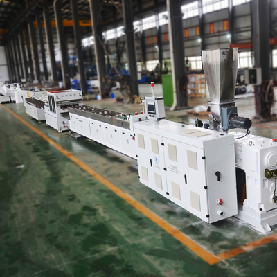 Buy Shenzhen HYPET 90-110 PVC Dual/Double Pipe Production Line online manufacture