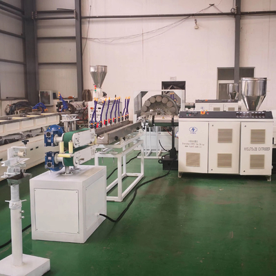 Buy HYPET Plastic PVC Garden Flexible Fiber Reinforced Pipe Making Machine/PVC Garden Hose Production Line online manufacture