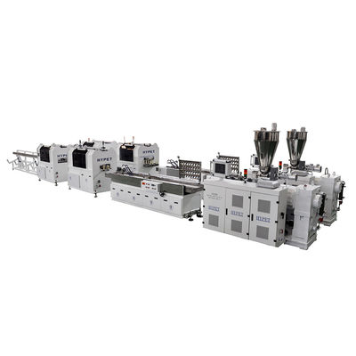Buy Cable Duct PVC Profile Extrusion Machine / PVC Trunk Making Machine online manufacture