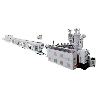 Buy Reliable Quality 16-63mm HDPE Plastic Production Line 2024 High Speed PE Pipe Extruder Making Machine online manufacture
