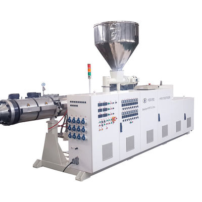 Buy Counter Rotating Parallel Twin Screw Extruder Plastic Extrusion Machine HYPS92/28 online manufacture