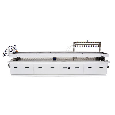 Buy PVC Ceiling Profile Extrusion Machine With Twin Screw Extruder online manufacture