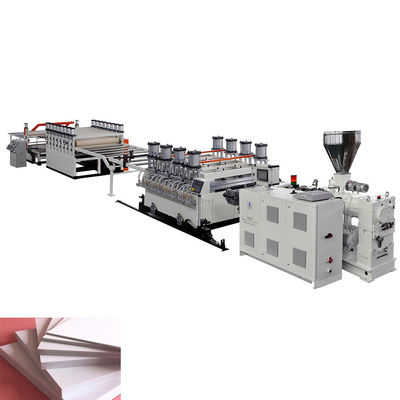 Buy Pvc Celuka Foam Board Extrusion Line With Double Screw Extruder 80/156 online manufacture