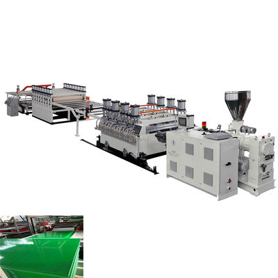 Buy Plastic Board Extrusion Machine With T Die Thickness From 5mm To 20mm online manufacture