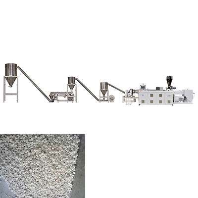 Buy High Capacity PVC Pelletizing Machine PVC Recycle Granule Production Line For Cable Transparent PVC Pellet online manufacture