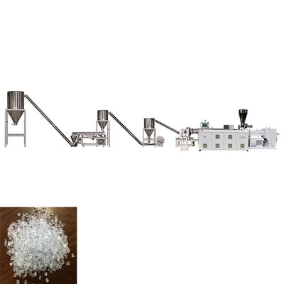 Buy Transparent Pvc Pellet Making Machine / Plastic Pelletizing Line online manufacture