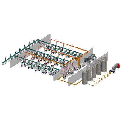Buy Automatic PVC Mixing Centralized Feeding System For Plastic Material Industrial online manufacture