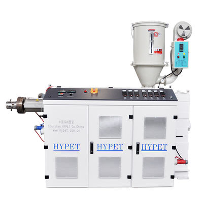 Buy HYSJ60/33 Single Screw Plastic Extruder with 37kw Motor and 4 Barrel Heating Zones online manufacture