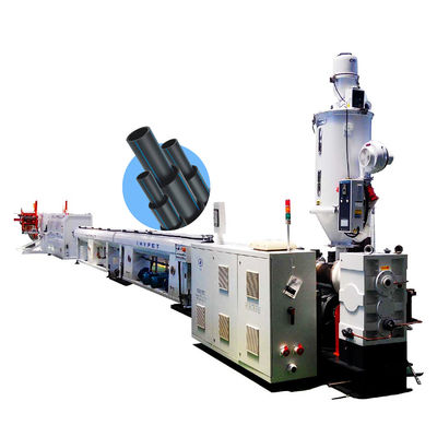 Buy 20mm - 110mm HDPE Pipe Making Machine , High Speed PE Pipe Extrusion Line online manufacture
