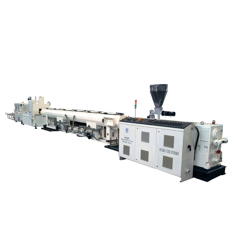 High Efficient 110-200mm PVC Water Drainage Sewage Pipe Production Line With ZS65/132 Output 420kg/h 8tons/day