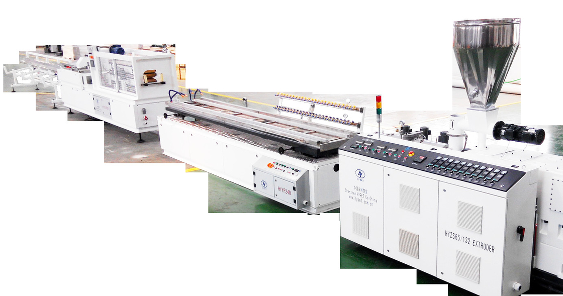 200-300mm PVC Ceiling Wall Panel Plastic Profile Extruder Production Line High Speed Automatic Operation
