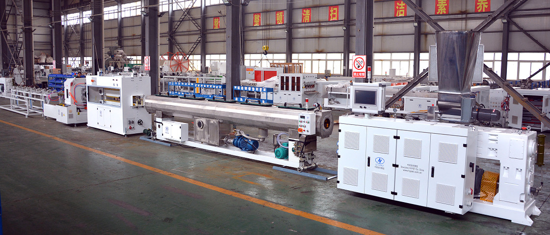 High Output Longer Life Lower Consumption 32-110mm Double And Single Station PVC Pipe Making Machine Production Line