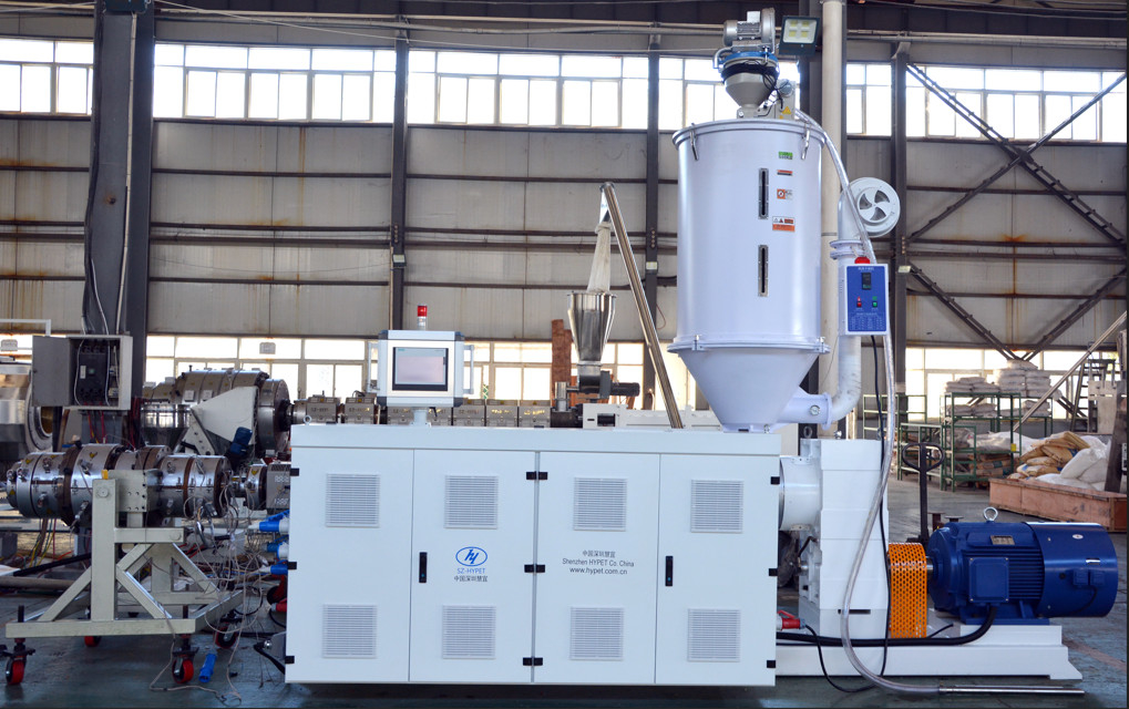 High Efficiency Extruder Tube Pipe Profile Line PPR PE PVC Extruder Single Screw Extruder HYSJ50/34 Motor 22kw 65kg/h