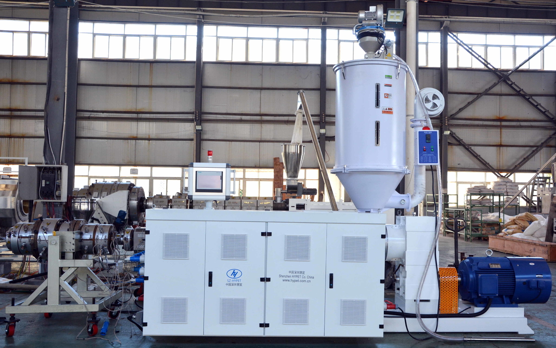 PE PS PP ABS TPU EVA PVC Various chemical material processing machine special single screw extruder SJ90/30 75kw 220kg/h