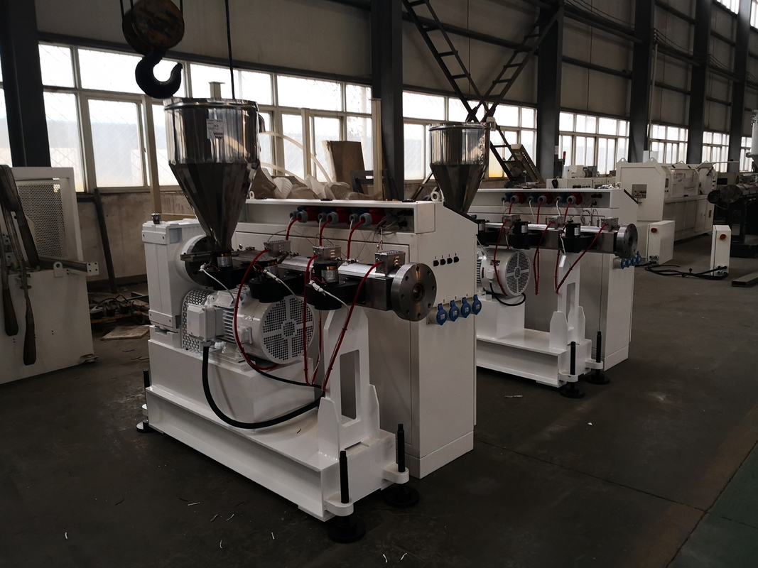 HDPE LDPE PE Pipe Profile Pellets Sheet Grid Board Single Screw Extruder SJ120/28 75kw 300kg/h Extrusion Machine