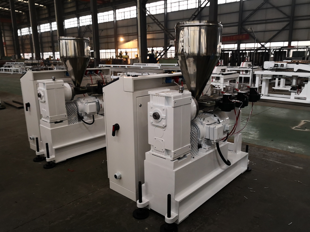 HDPE LDPE PE Pipe Profile Pellets Sheet Grid Board Single Screw Extruder SJ120/28 75kw 300kg/h Extrusion Machine
