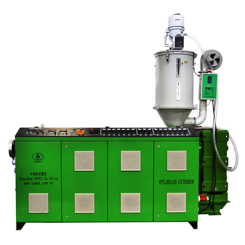 SJ90/28 45kw Motor 220kg/h Single Screw Extruder For PPR PPH Hot Cold Water Pipe In Three Layer Double Station