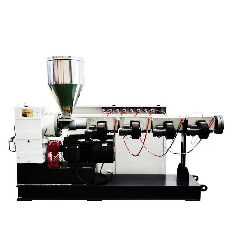 Waste material recycled LDPE HDPE PP Plastic extrusion machine single screw Extruder SJ75/30 for pellets pipe profile