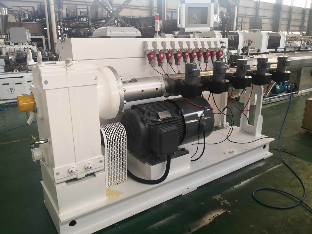 Calcium Carbonate Masterbatch PE LDPE PP HDPE Single screw Plastic Extruder Machine SJ150/30 160kw with output 450kg/h
