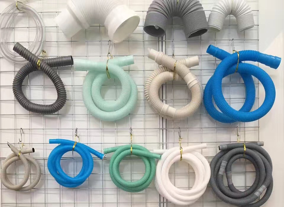 16-50mm PE/PVC Single Wall Corrugated Pipe Electric Wire Corrugating Hose Production Line With Extruder SJ65/28