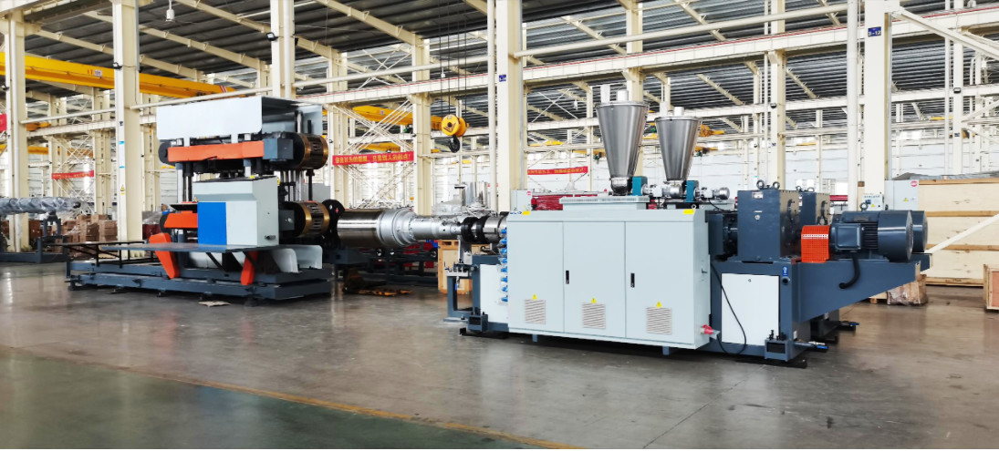Customizable HYPET Double Wall Corrugated Pipe Extrusion Line 200-600mm with Engineer Installation Service