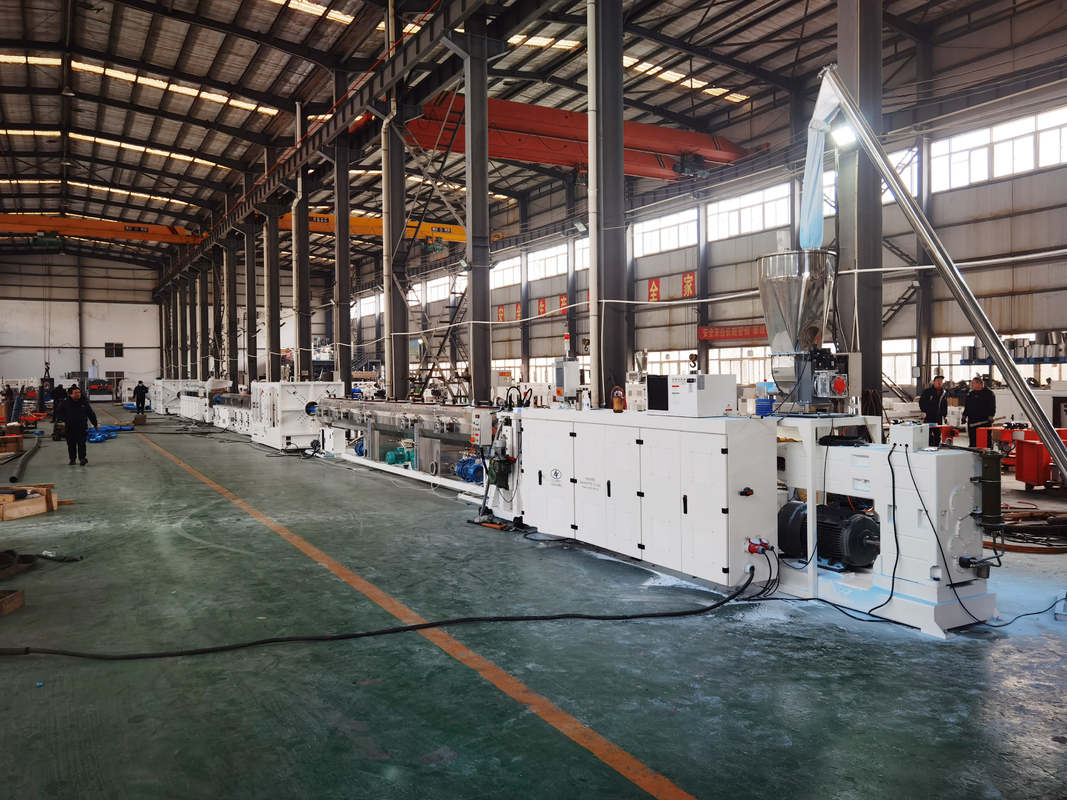 90-250mm / 160-400mm PVC-O Pipe Production Line Reliable PVC O Pipe Manufacturing Process