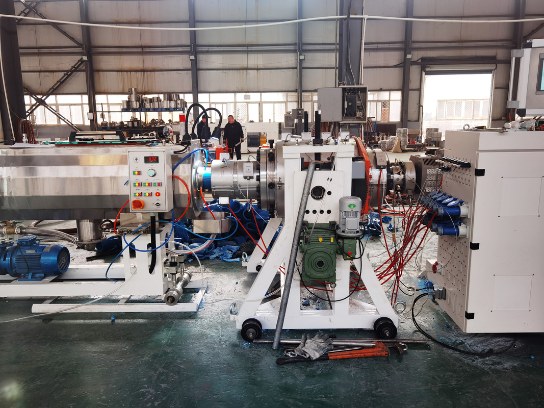 90-250mm / 160-400mm PVC-O Pipe Production Line Reliable PVC O Pipe Manufacturing Process