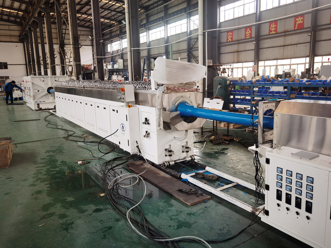 90-250mm / 160-400mm PVC-O Pipe Production Line Reliable PVC O Pipe Manufacturing Process