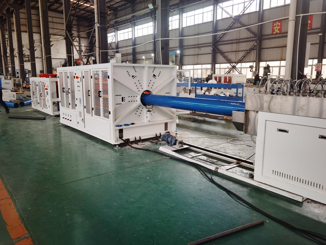 90-250mm / 160-400mm PVC-O Pipe Production Line Reliable PVC O Pipe Manufacturing Process