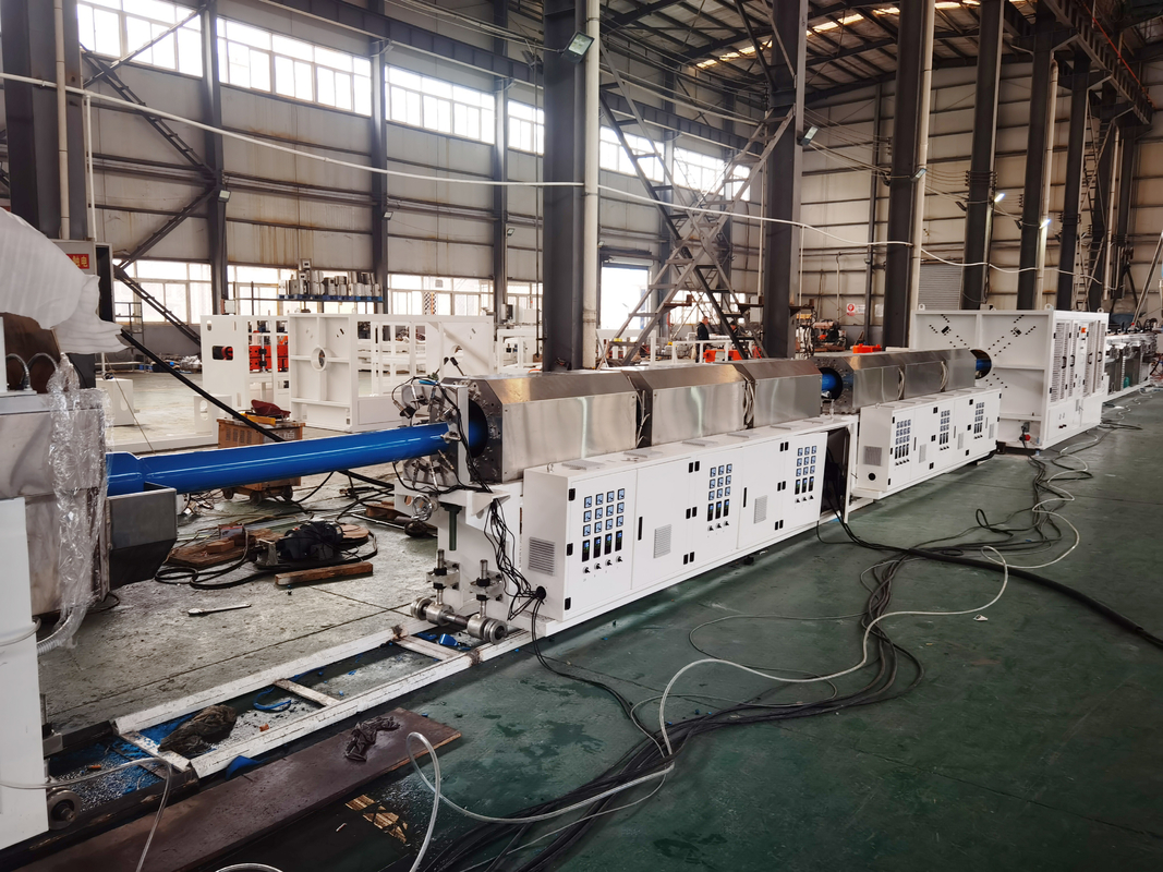 90-250mm / 160-400mm PVC-O Pipe Production Line Reliable PVC O Pipe Manufacturing Process