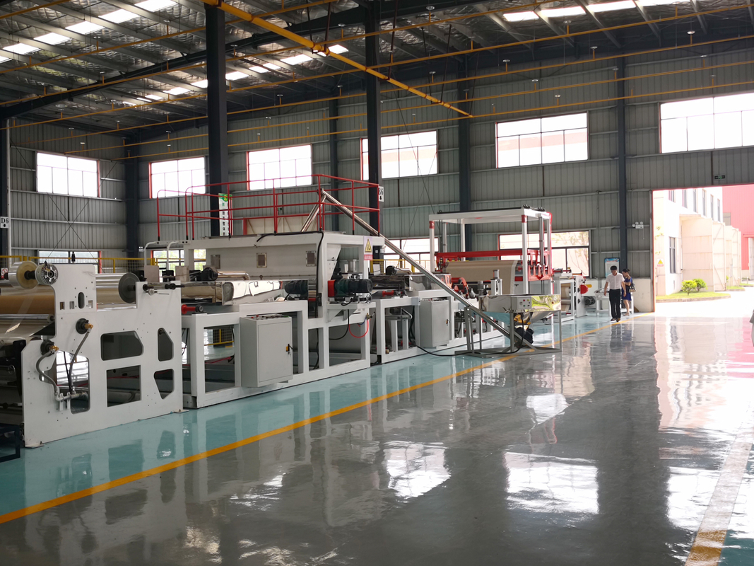 Self-adhesive PE Waterproof Sheet Membrane Production Line With Single-screw Design