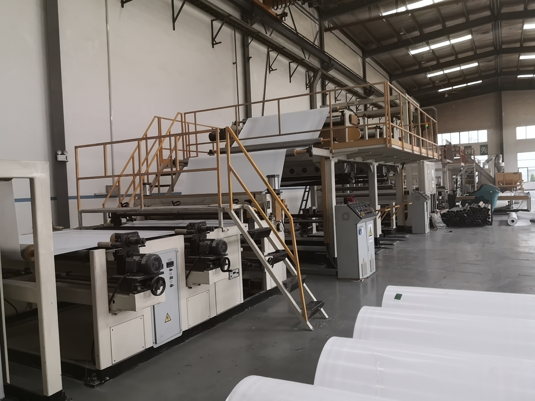 Self-adhesive PE Waterproof Sheet Membrane Production Line With Single-screw Design