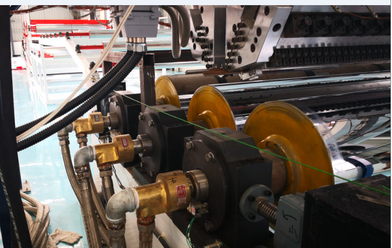 Self-adhesive PE Waterproof Sheet Membrane Production Line With Single-screw Design