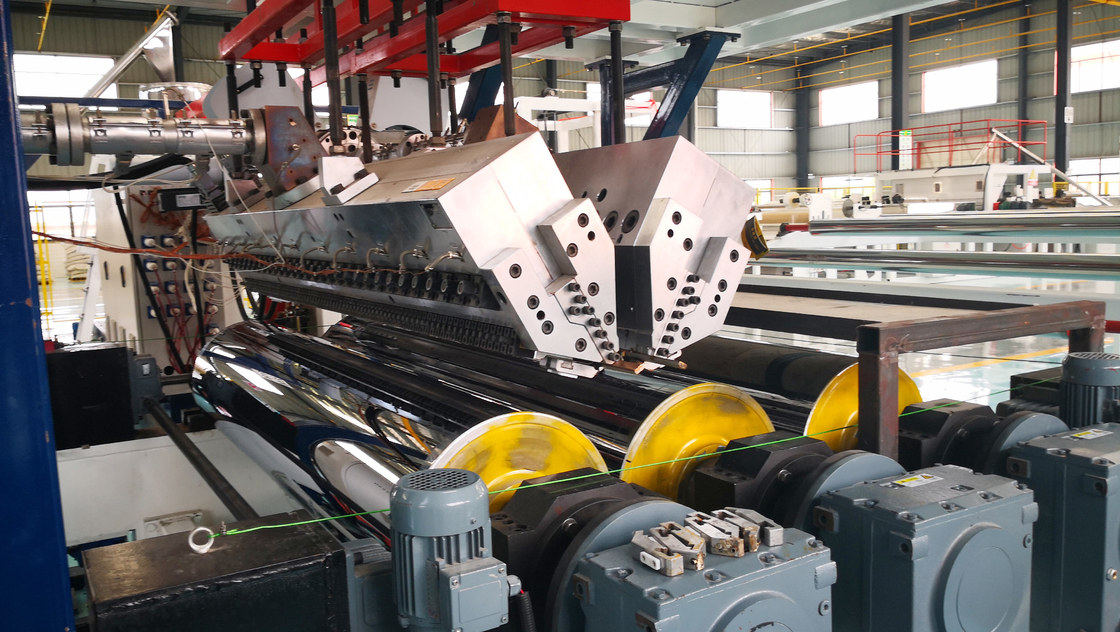 Self-adhesive PE Waterproof Sheet Membrane Production Line With Single-screw Design