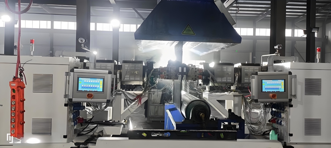 1400-2000mm PVC/PVG Coal Mine Conveyor Belt Production Line For Mining Industry Voltage 380V