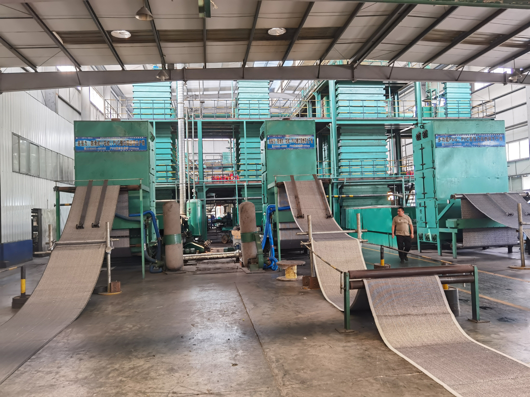 800-1400mm PVC/PVG Coal Mine Conveyor Belt Production Line Energy Saving Mine Conveyor Belt Making Machine