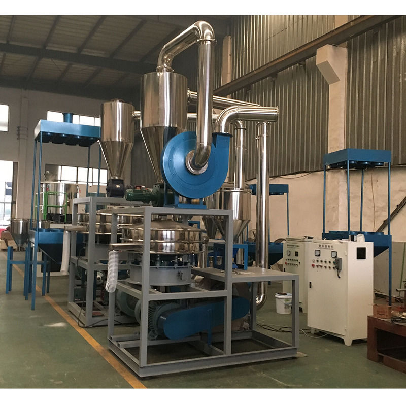 Conical Double Screw Design Plastic Extruder Machine for and Recycling Water Cooling at 15m/min Speed