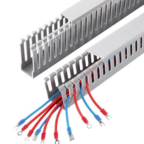 Shenzhen HYPET Popular PVC Wire Duct Cable Extrusion Machine With Punching Machine And Slotting Machine