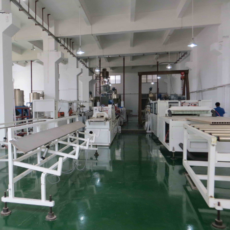 WPC Door Extrusion Production Line , PVC Wood and Plastic Composite Door Panel Making Machine