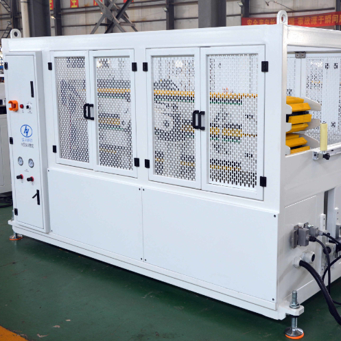 Shenzhen HYPET One Step PE WPC Decking Making Extrusion Machine Line , WPC Co Extrusion Production Line Manufacturer