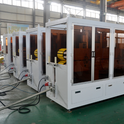 Shenzhen HYPET One Step PE WPC Decking Making Extrusion Machine Line , WPC Co Extrusion Production Line Manufacturer