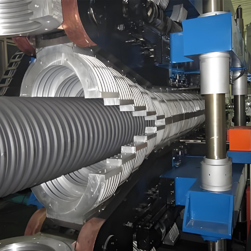HYPET High Quality HDPE Double Wall Corrugated Pipe Extrusion Machine Manufacturer