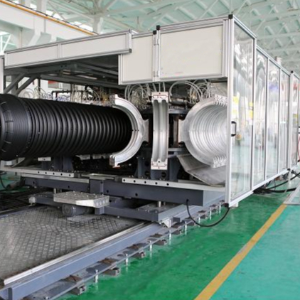 HYPET High Quality HDPE Double Wall Corrugated Pipe Extrusion Machine Manufacturer