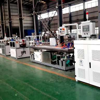 HYPET PVC Corner Bead Trim Angle Profile Extrusion Machine Plastic Products Making Machine Manufacturer