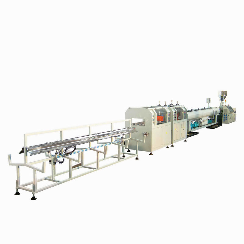 Pvc Pipe Machine Double Strands 20-63 With Conic Twin Screw Extruder ZS55/120 output 220kg/H