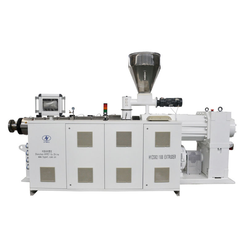 ZS95/188 Conic Twin Screw Extruder PVC Tube Pipe Profile Line With Siemens Touch Screen Software